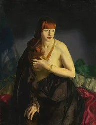 Nudo con capelli rossi